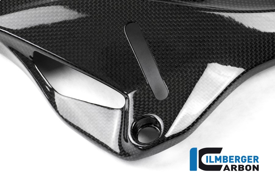 Ilmberger Carbon Abdeckung unterm Rahmen rechts glanz