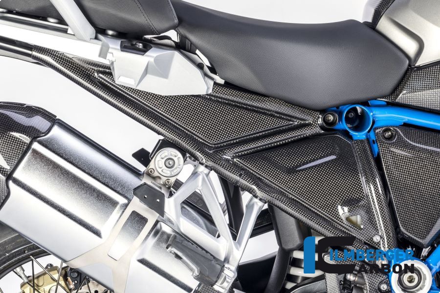 Ilmberger Carbon Heckrahmencover rechts , Carbon
