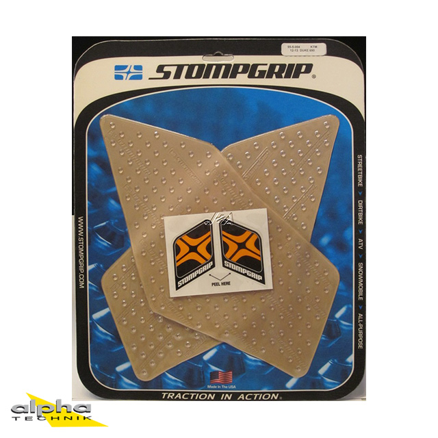 Stompgrip klar, Volcano, für KTM 690 Duke, 2012-2018, 690 Duke R, 2013-2017
