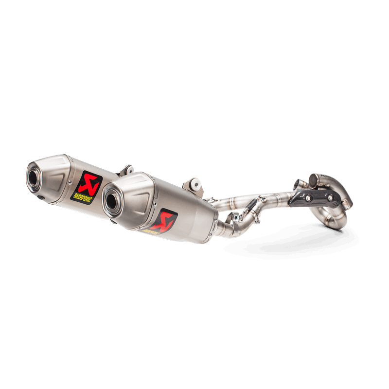 Akrapovic Racing Line (Titanium) Auspuffanlage für Honda CRF450R/RX Modelljahr 2017-2020