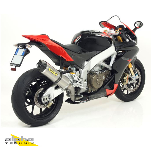 ARROW Auspuff RACE TECH für Aprilia RSV4 / V4R / RSV4RF / Tuono V4 aus Titan