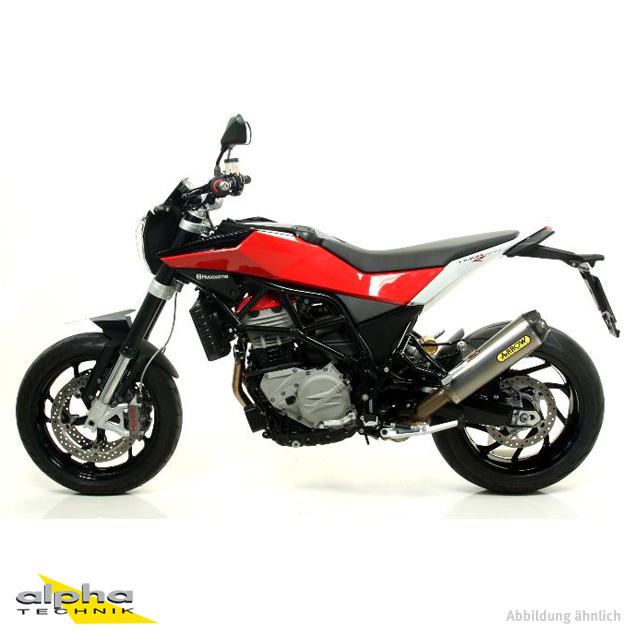 ARROW Auspuff WORKS für Husqvarna Nuda 900 2012-2013, Titan