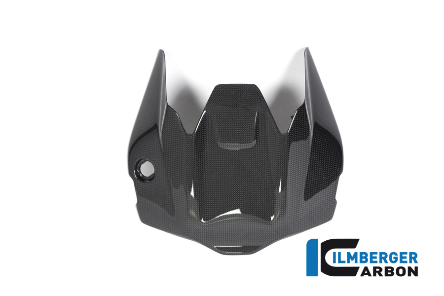 Ilmberger Carbon Untere Rahmenheckabdeckung, glänzend, Ducati Monster 1200, 1200S 2017-