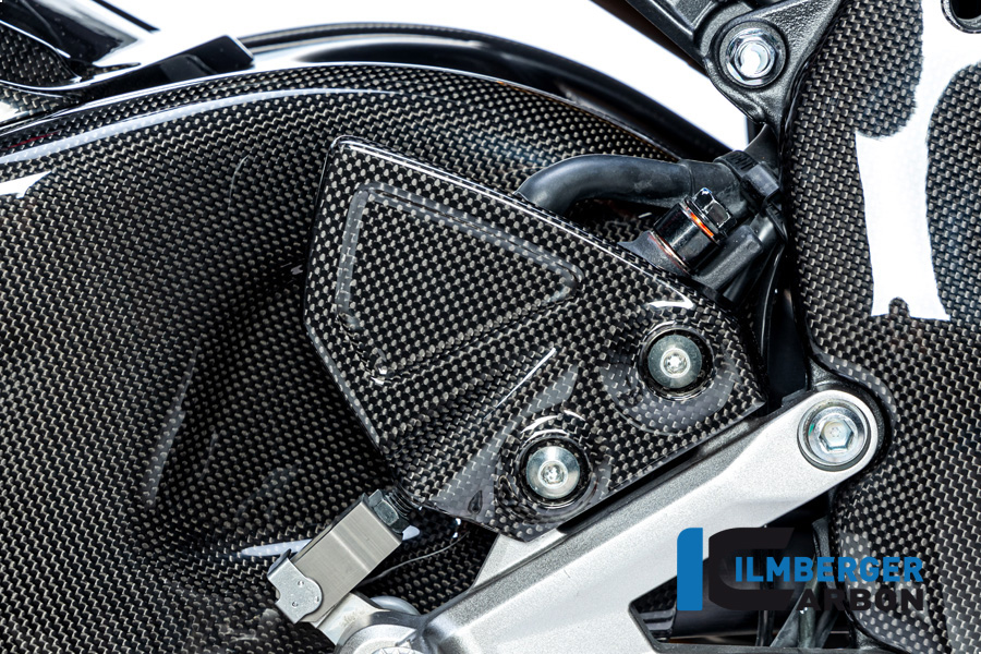 Ilmberger Carbon Fersenschutz, glänzend, rechts für Honda CBR1000RR-R/SP 2020-
