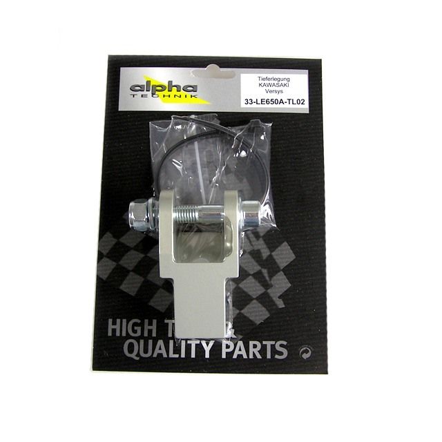 alpha Technik Tieferlegungssatz 45mm Kawasaki Versys; Typ LE650A, LE650C; Modelljahr 2010-