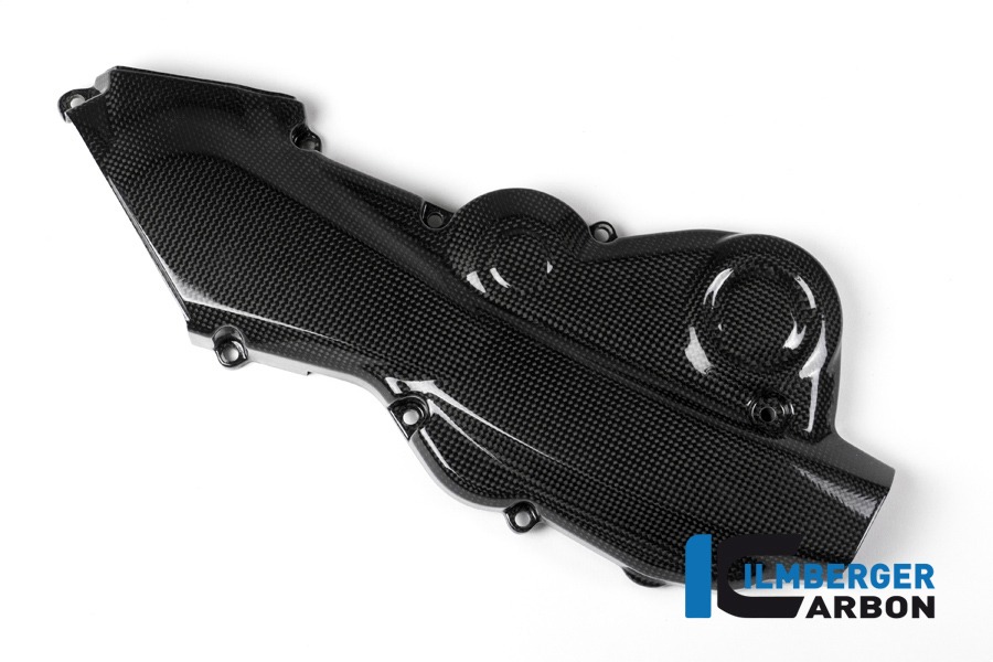 Ilmberger Carbon Zahnriemenabdeckung horizontal glanz, Carbon