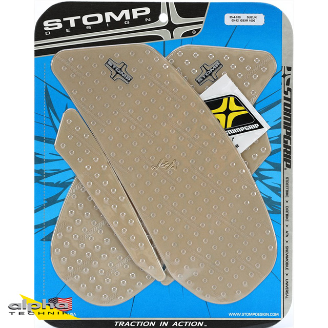Stompgrip klar, Volcano, für Suzuki GSX-R1000, 2009-2016