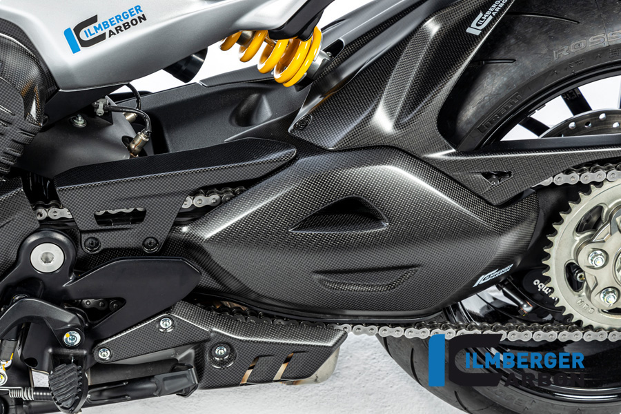 Ilmberger Carbon Schwingenschutz, matt, Ducati Diavel V4 , 2023-
