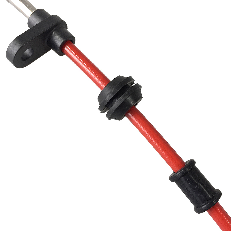 HEL Stahlflexleitung vorne Alternative Verlegeart für Kawasaki Z750R 2011-2012, Edelstahl