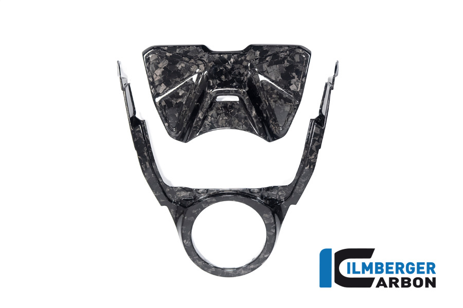 Ilmberger Carbon Obere Tankabdeckung Satz , Black Diamond Carbon, glänzend, BMW R1300GS 2023-