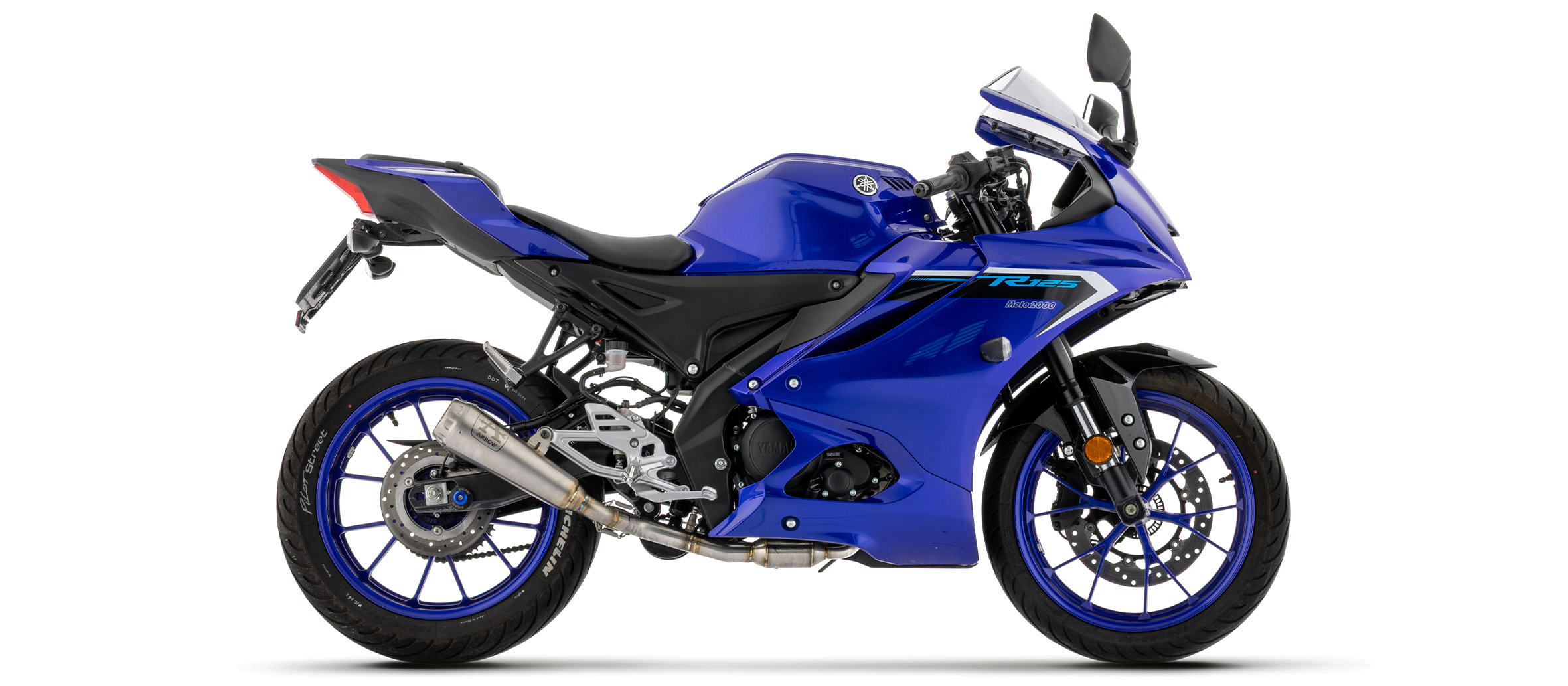 ARROW Auspuff PRO RACE NiChrome für Yamaha YZF-R, MT 125, 2025-