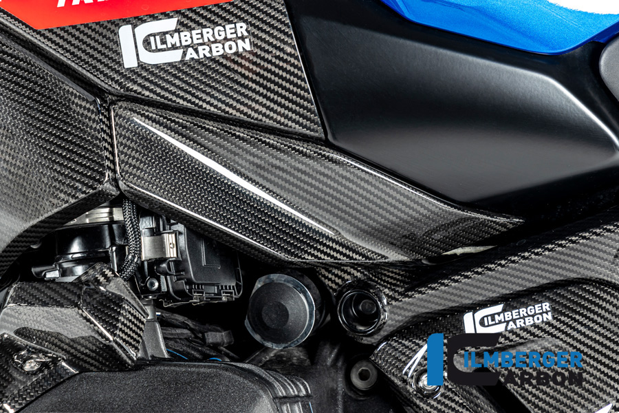 Ilmberger Carbon Tankabdeckung unten links, glänzend, BMW R1300GS 2023-