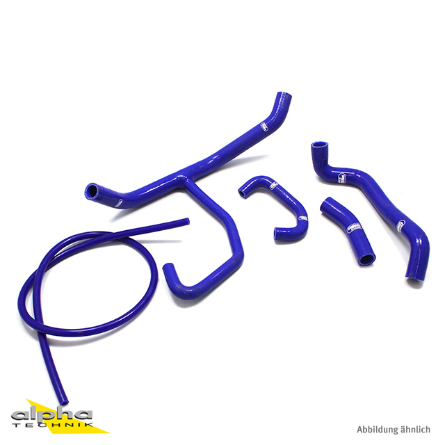 SAMCO SPORT Siliconschlauch Kit blau für Triumph Street Triple R Modelljahr 2013-2017