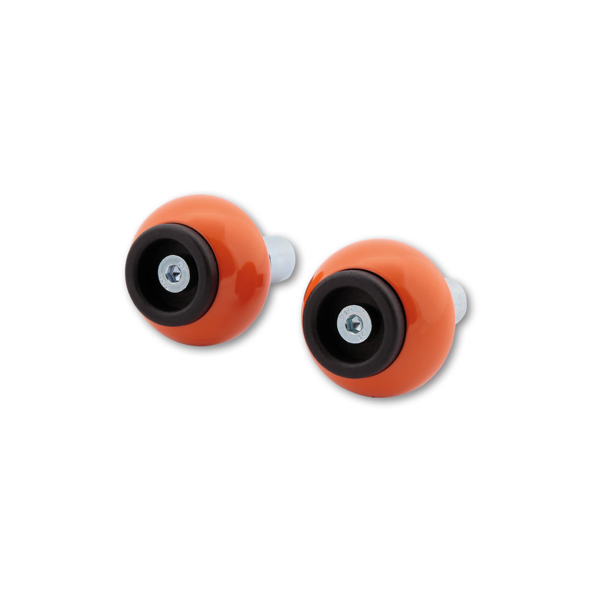 LSL Lenkergewicht Crash Ball Classic, für Lenker mit 14 mm Innendurchmesser (Alu-Lenker), orange