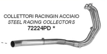 ARROW Racing Krümmer Edelstahl BMW F450GS, 2026-