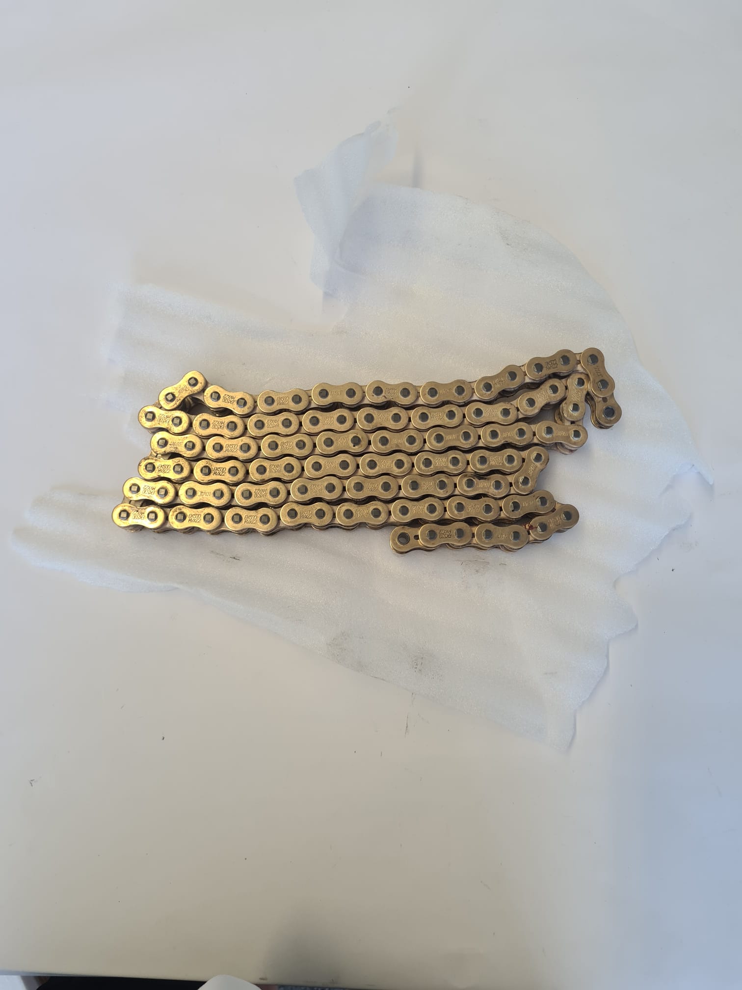Kette ENUMA MVXZ-2 530, ideale OEM-Ersatzkette - 106 Glieder - Farbe Gold