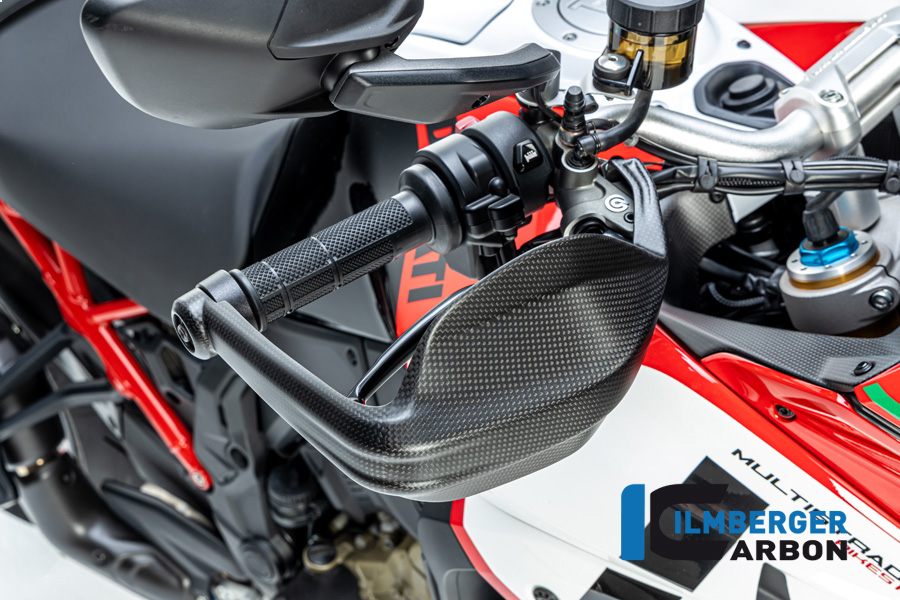 Ilmberger Carbon Handprotektor rechts, matt, Ducati Multistrada V4 2020-