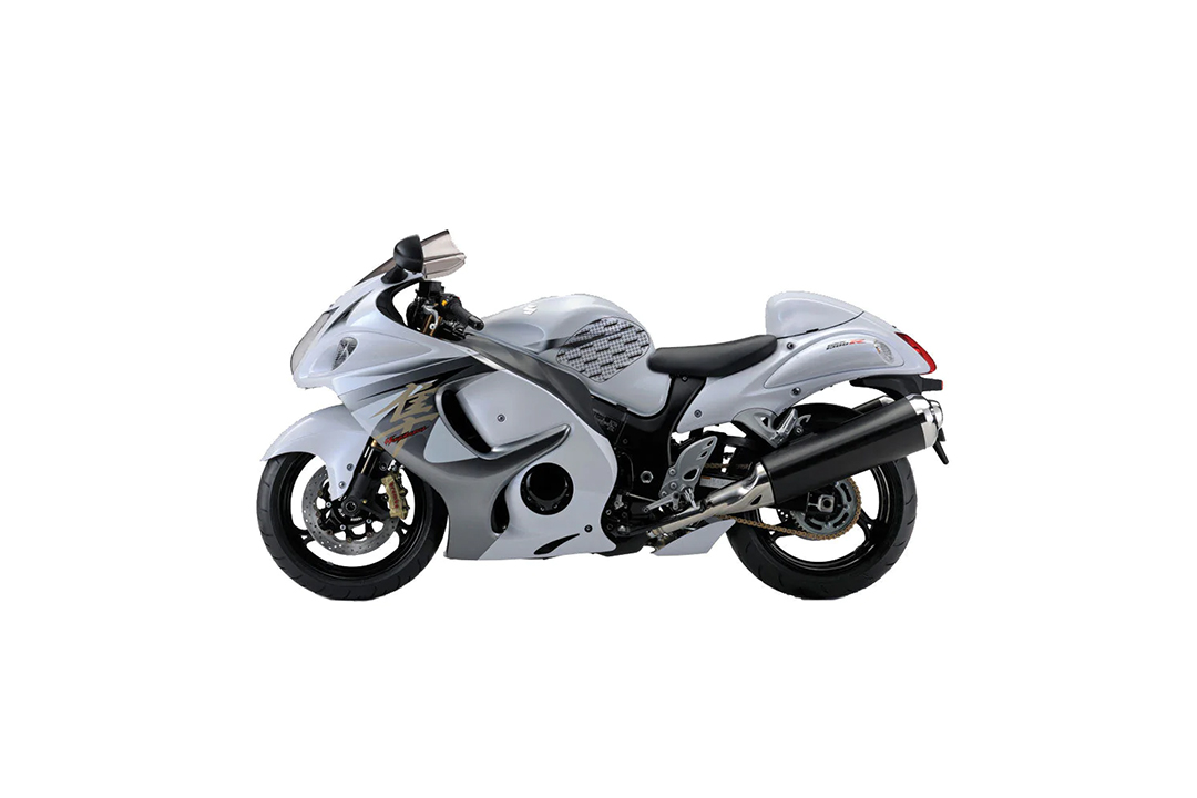 Stompgrip schwarz, Icon, für Suzuki GSX1300R Hayabusa, 2000-2020