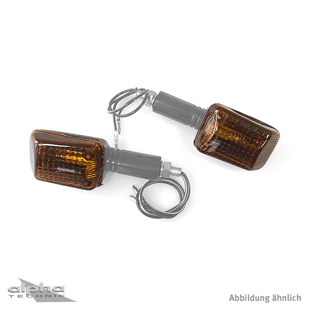 Blinkerglas Blinker, schwarz