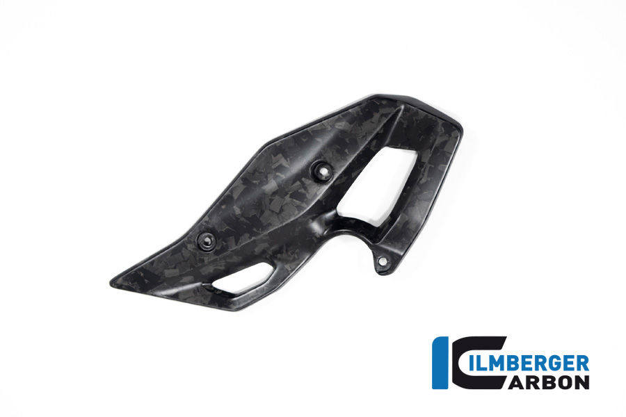 Ilmberger Carbon Fersenschutz links, Black Diamond Carbon, matt, BMW R1300GS 2023-