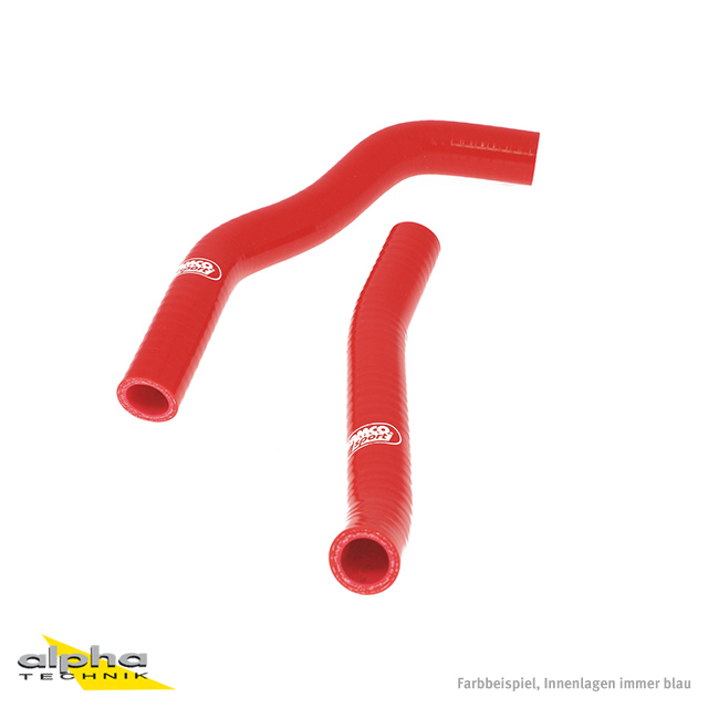 SAMCO SPORT Siliconschlauch Kit rot für Yamaha YZ85 Modelljahr 1997-2018