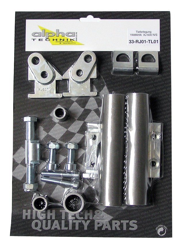 alpha Technik Tieferlegungssatz 35mm für Yamaha XJ600 N,S; Typ RJ01; Modelljahr 1998-