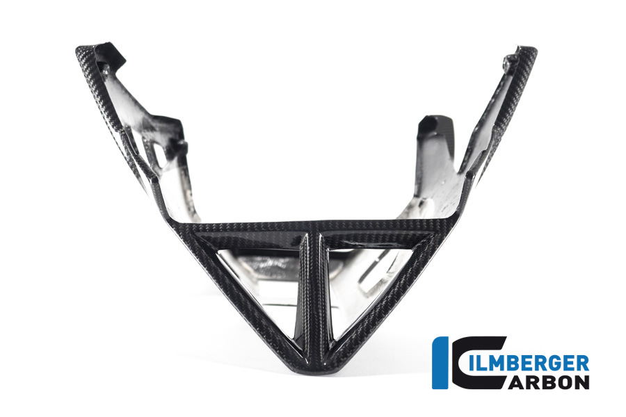 Ilmberger Carbon Motorspoiler lange Version mit Hauptständer, glänzend, BMW S1000XR 2020-2023