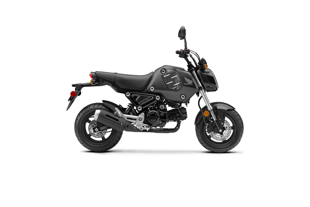 Stompgrip Tank Pad klar, Icon, Streetbike Tank Kit - Tank Seiten, für Honda MSX125 Grom, 2021-2024