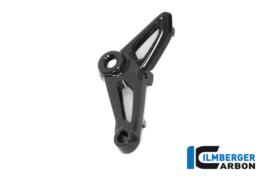 Ilmberger Carbon Abdeckung am Rahmenheck links, glänzend, BMW R nineT 2014-2017, R nineT Racer, Scrambler, Urban GS 2016-