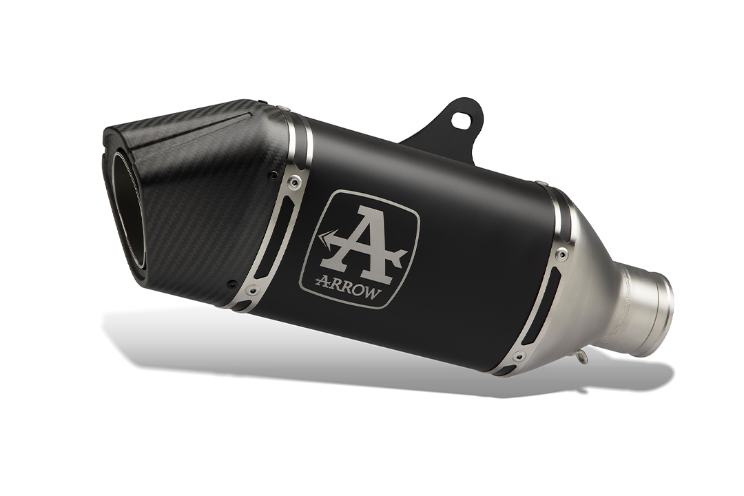 ARROW VELOCE DARK Slip-On schwarz Titan Ducati Multistrada V4 2021-