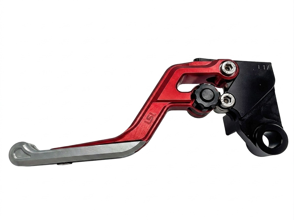 LSL ERGONIA Kupplungshebel L20 Rot/Schwarz/Silber