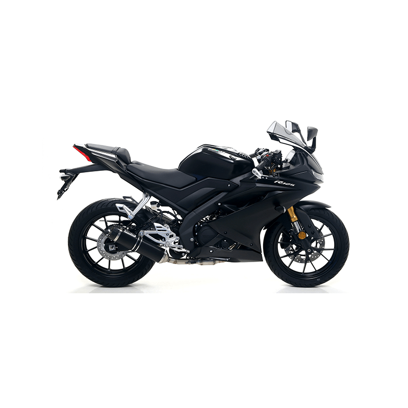 ARROW Krümmer für Yamaha YZF-R 2019- MT125 2020- , mit Katalysator
