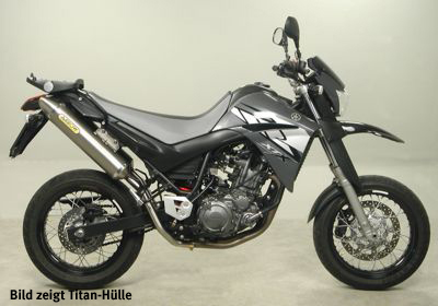 ARROW Auspuff THUNDER für Yamaha XT660R / XT660X Modelljahr 2004-2016, Aluminium