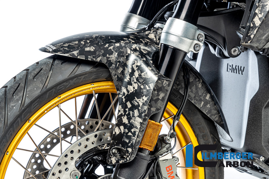 Ilmberger Carbon Kotflügel vorne, Black Diamond Carbon, matt, BMW R1300GS 2023-