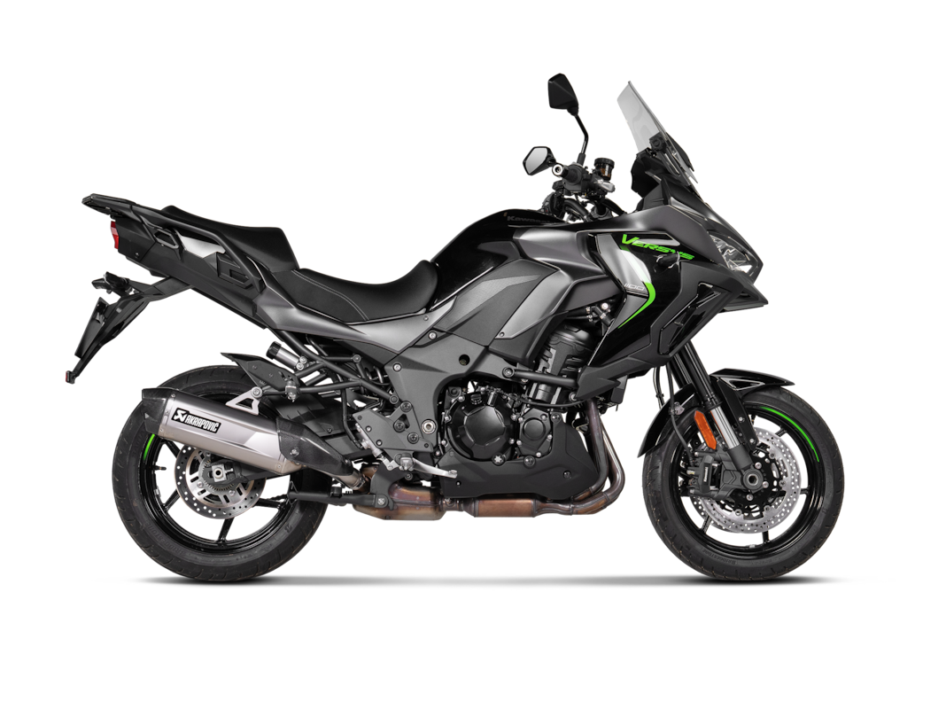 Akrapovic Slip-On Line (Titanium) Auspuff für Kawasaki Versys 1100, 2025-