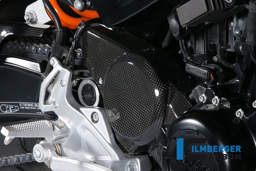 Ilmberger Carbon Zahnriemenantriebsradabdeckung, Carbon