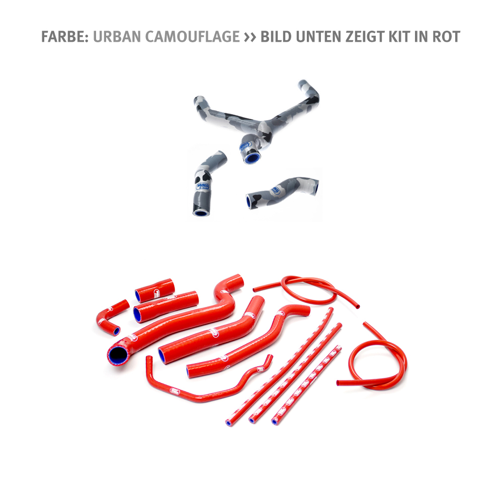 Siliconschlauch Kit urban camouflage für Yamaha FZ1 (Fazer) 2006-2011