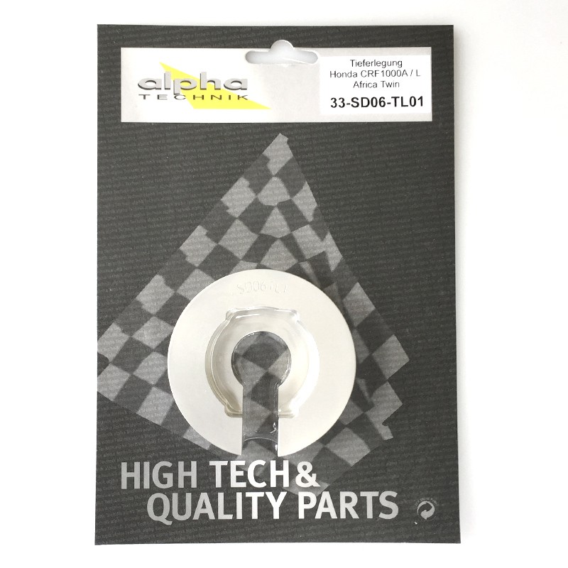 alpha Technik Tieferlegungssatz 25mm für Honda CRF1000L AfricaTwin, Typ SD06, SD08, Modelljahr 2017-