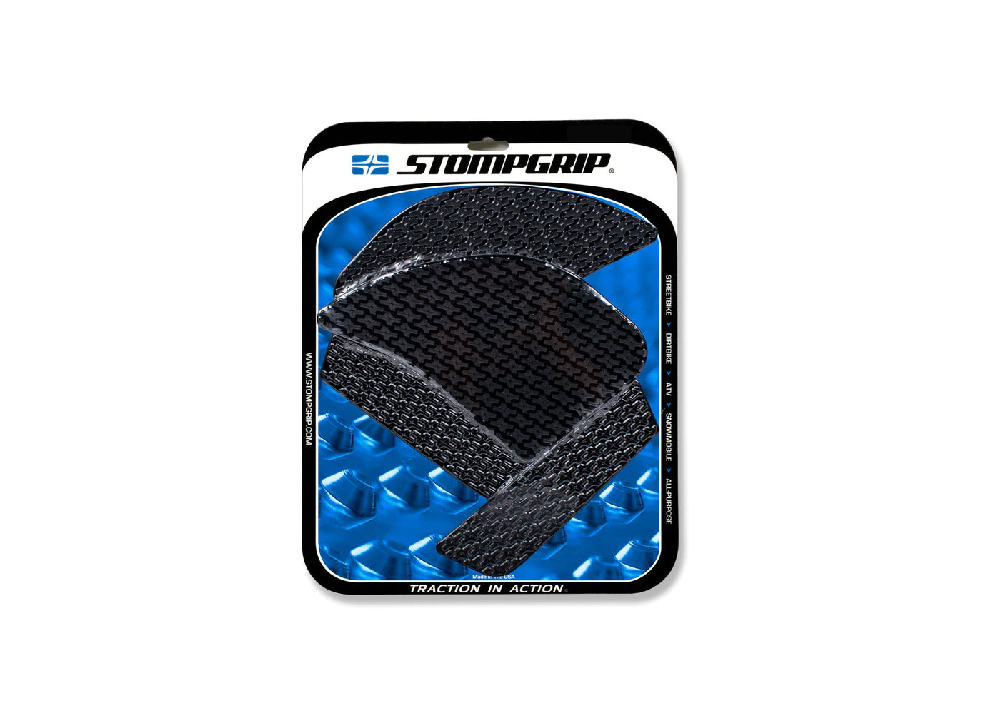 Stompgrip Tank Pad, schwarz, Icon für Kawasaki Ninja 1000SX, Z1000 SX, 2020-2026