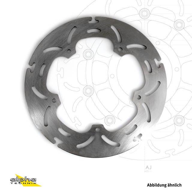 alpha Technik Bremsscheibe ABD33 hinten für diverse Yamaha Modelle