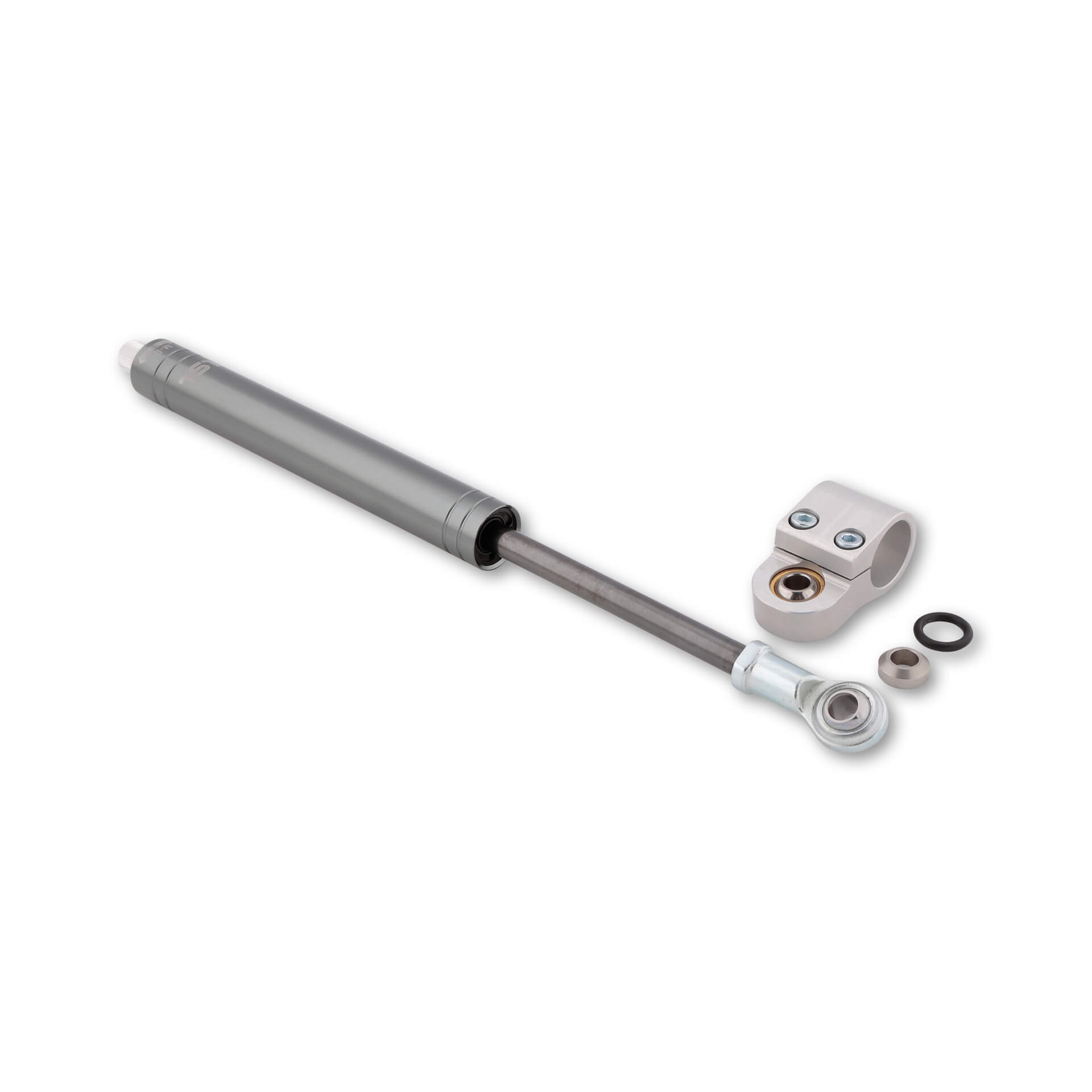 LSL Lenkungsdämpfer 100mm Hub/Schelle 18mm hoch
