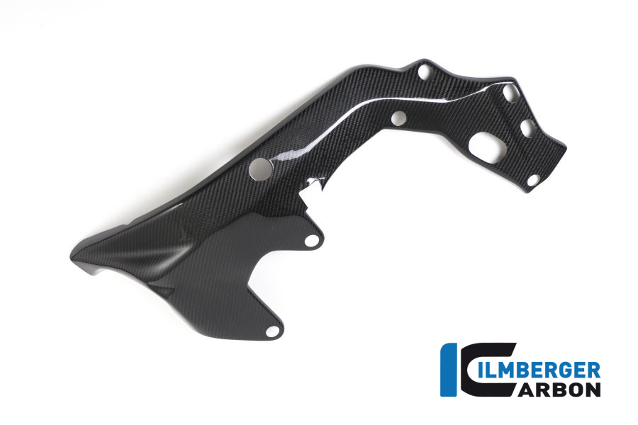 Ilmberger Carbon Rahmenabdeckung links. glänzend, BMW HP4 RACE 2018-