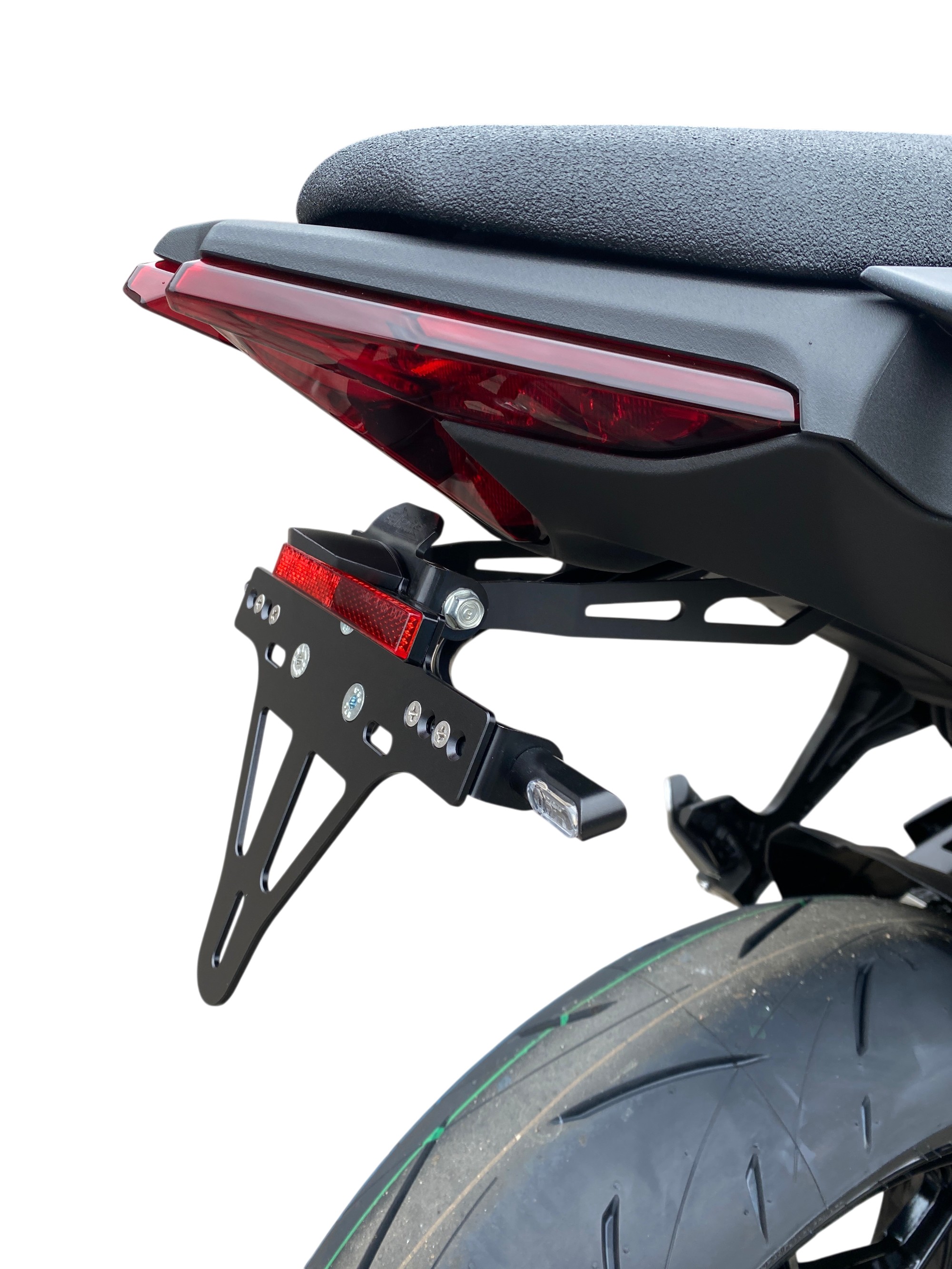 alpha Technik Kennzeichenhalter für Kawasaki Z650S ab Modelljahr 2026-