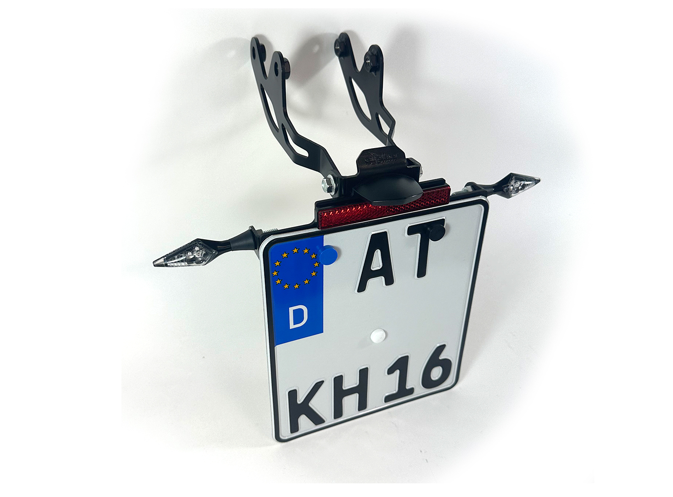 alpha Technik Kennzeichenhalter für Yamaha MT-09 / MT-09 SP / MT-09 Y-AMT, ab Modelljahr 2024-, Typ: RN87 / RN88
