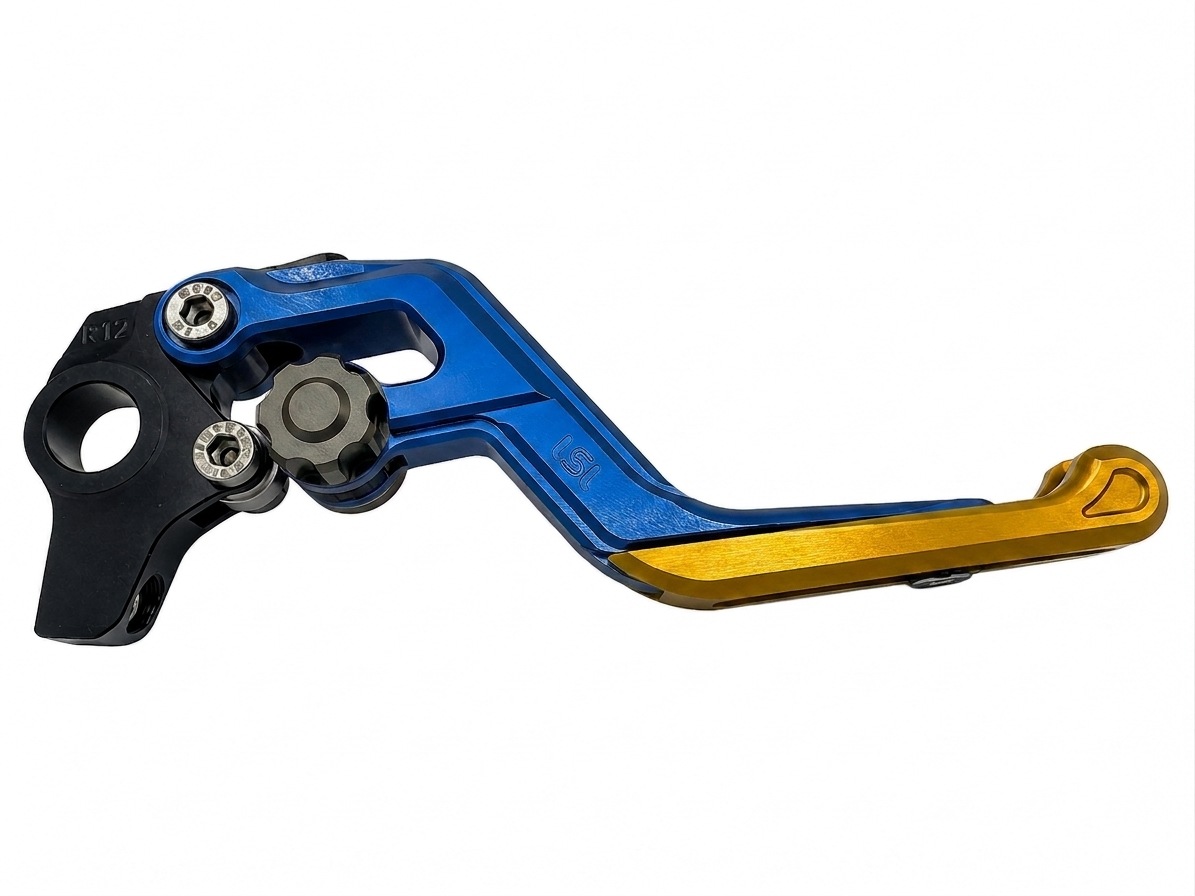 LSL ERGONIA Bremshebel R17 Blau/Anthrazit/Gold