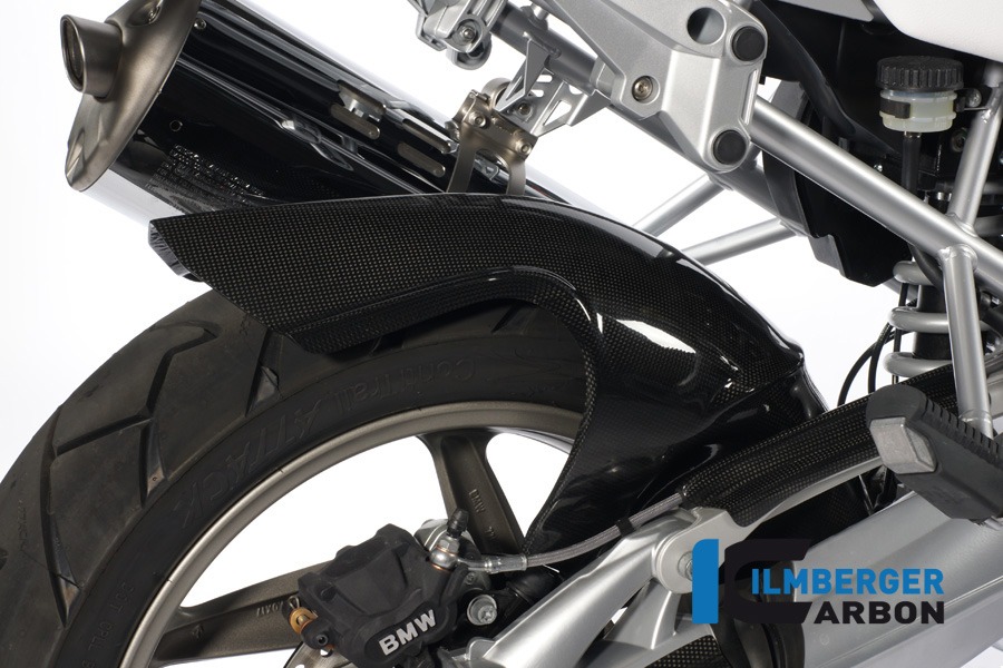 Ilmberger Carbon Kotflügel hinten GS mit Koffer , Carbon