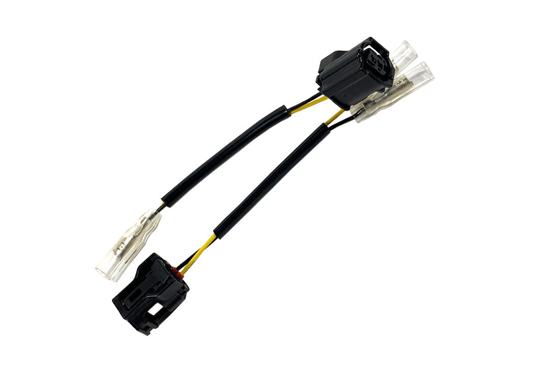 alpha Technik Kennzeichenhalter-Blinker-Kit SQ-LED für Yamaha MT-07 RM33 / RM34 ab Modelljahr 2021 (Hinten)