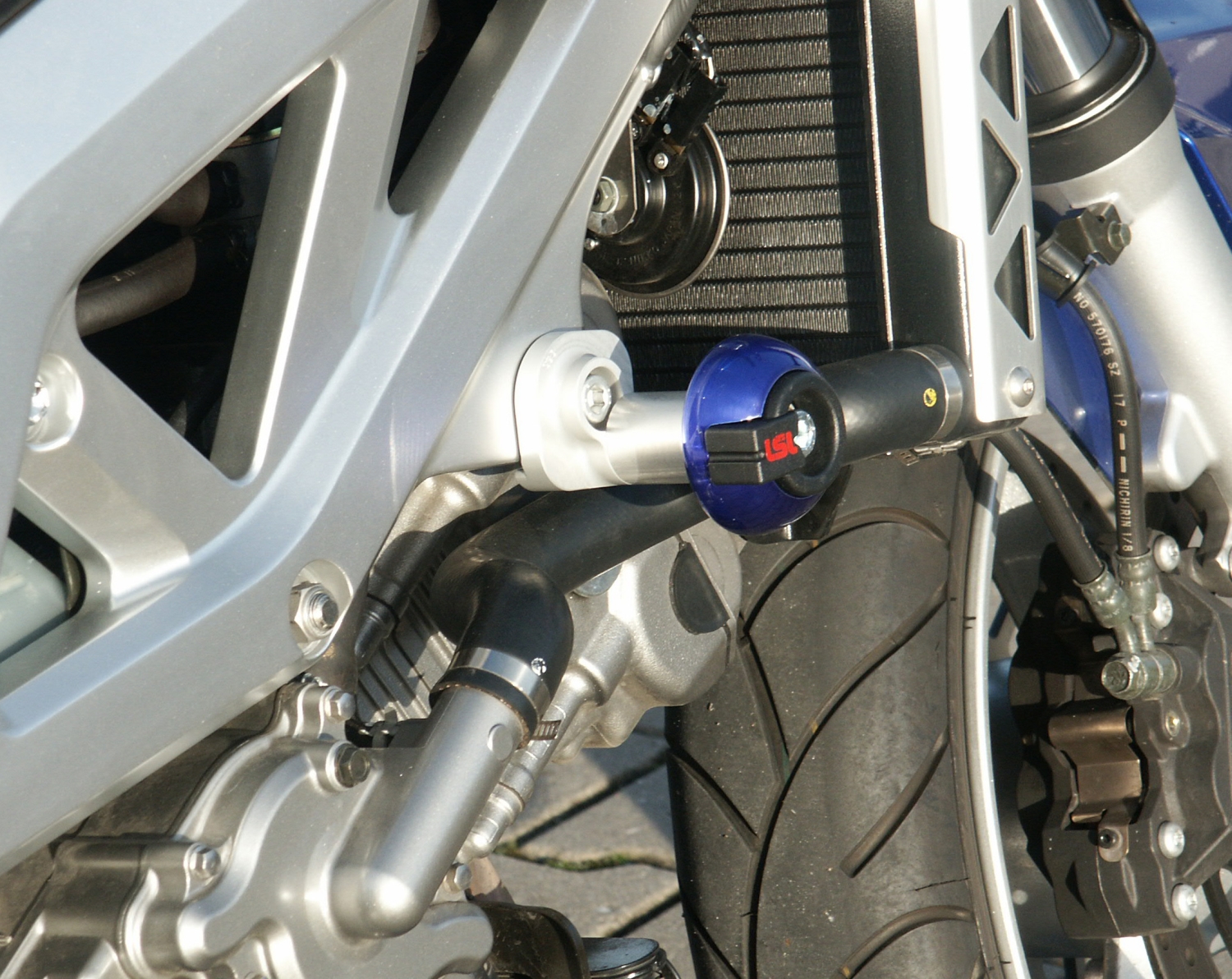 LSL Crash Pad Anbaukit für Suzuki SV1000/S
