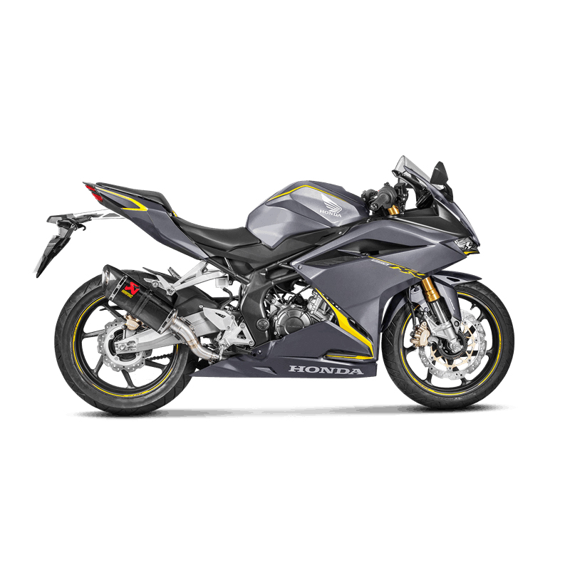 Akrapovic Slip-On Line (Carbon) Auspuff für Honda CBR250RR Modelljahr 2017-2025