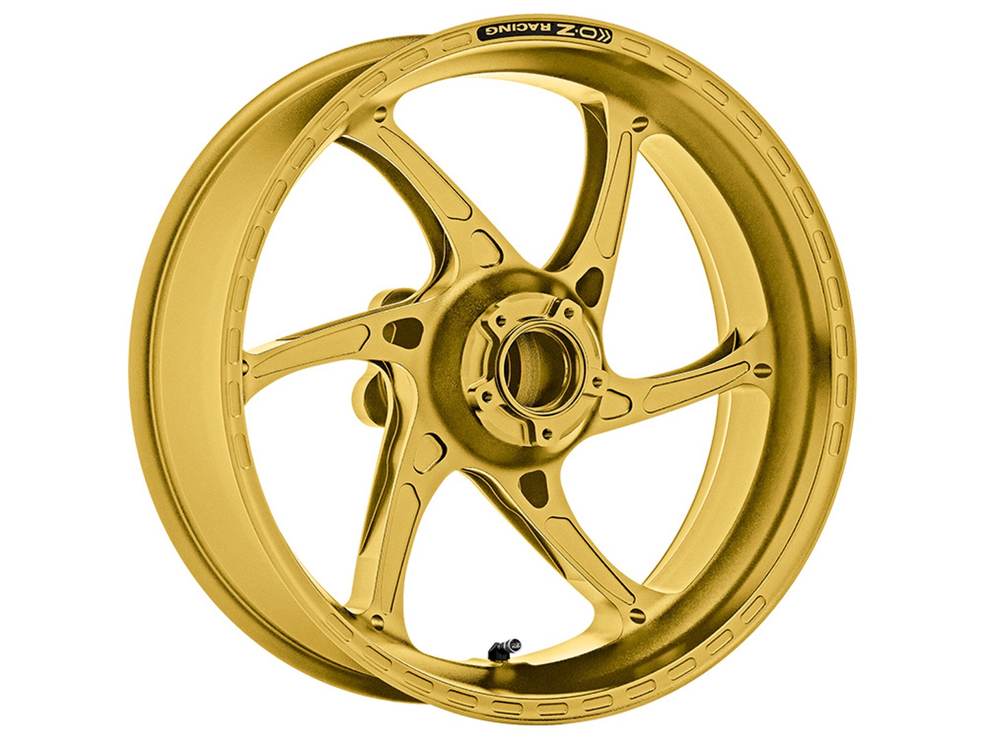 OZ Gass RS-A Aluminium hinten in goldfarben matt für Aprilia RS 660, 2021-2022